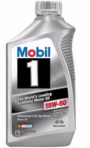 Объем 0,946л. MOBIL 1 Advaced Full Synthetic 15W-50 - 103537