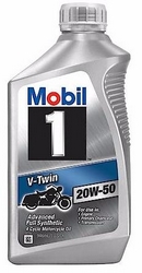 Объем 0,946л. MOBIL 1 V-Twin Motorcycle Oil 20W-50 - 112630