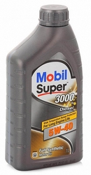 Объем 1л. MOBIL Super 3000 X1 Diesel 5W-40 - 152573