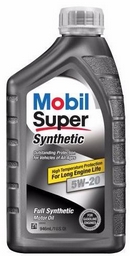 Объем 0,946л. MOBIL Super Synthetic 5W-20 - 112911