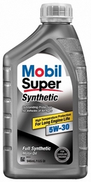 Объем 0,946л. MOBIL Super Synthetic 5W-30 - 113938
