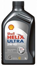 Объем 1л. Моторное масло SHELL Helix Ultra 5W-40 - 550040754
