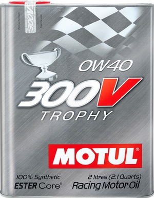 Объем 2л. MOTUL 300V Trophy 0W-40 - 104240 - Автомобильные жидкости. Розница и оптом, масла и антифризы - KarPar Артикул: 104240. PATRIOT.