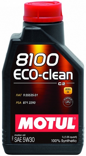 Объем 1л. MOTUL 8100 Eco-clean 5W-30 - 101542 - Автомобильные жидкости. Розница и оптом, масла и антифризы - KarPar Артикул: 101542. PATRIOT.