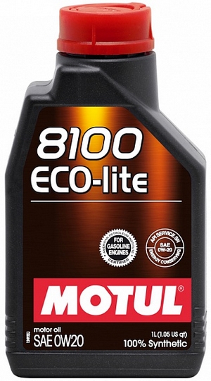 Объем 1л. MOTUL 8100 Eco-lite 0W-20 - 104981 - Автомобильные жидкости. Розница и оптом, масла и антифризы - KarPar Артикул: 104981. PATRIOT.