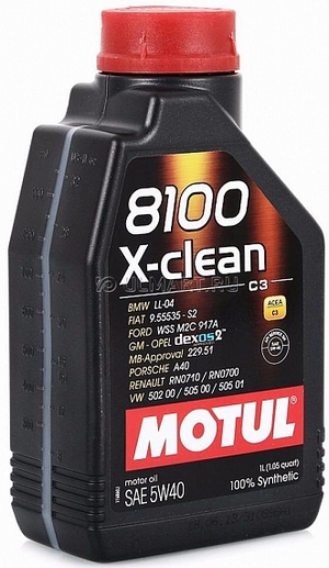 Объем 1л. MOTUL 8100 X-clean 5W-40 - 102786 - Автомобильные жидкости. Розница и оптом, масла и антифризы - KarPar Артикул: 102786. PATRIOT.