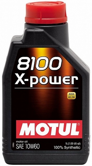 Объем 1л. MOTUL 8100 X-Power 10W-60 - 106142 - Автомобильные жидкости. Розница и оптом, масла и антифризы - KarPar Артикул: 106142. PATRIOT.