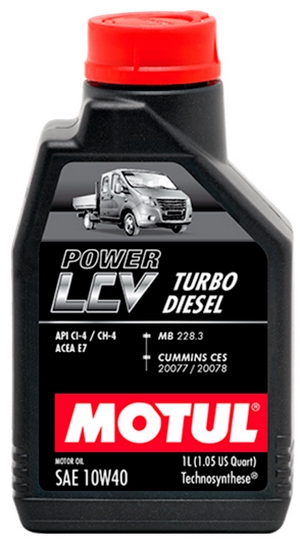 Объем 1л. MOTUL Power LCV Turbo Diesel 10W-40 - 106135 - Автомобильные жидкости. Розница и оптом, масла и антифризы - KarPar Артикул: 106135. PATRIOT.
