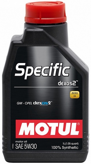 Объем 1л. MOTUL Specific Dexos2 SAE 5W-30 - 102638 - Автомобильные жидкости. Розница и оптом, масла и антифризы - KarPar Артикул: 102638. PATRIOT.
