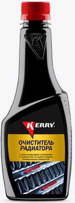 Очиститель радиатора KERRY - KR325 Объем 0,355л.