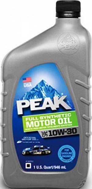 Объем 0,946л. PEAK Full Synthetic Motor Oil 10W-30 - 7020025 - Автомобильные жидкости. Розница и оптом, масла и антифризы - KarPar Артикул: 7020025. PATRIOT.