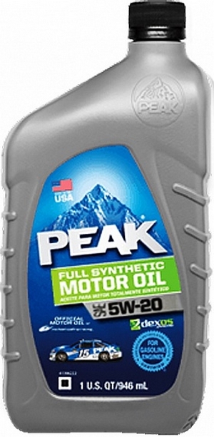 Объем 0,946л. PEAK Full Synthetic Motor Oil 5W-20 - 7020019 - Автомобильные жидкости. Розница и оптом, масла и антифризы - KarPar Артикул: 7020019. PATRIOT.
