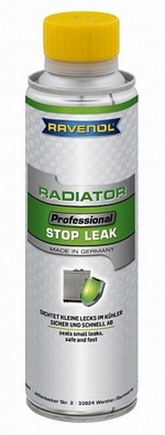 Присадка-герметик системы охлаждения RAVENOL Professional Radiator Stop Leak - 1390301-300-05-000 Объем 0,3л.