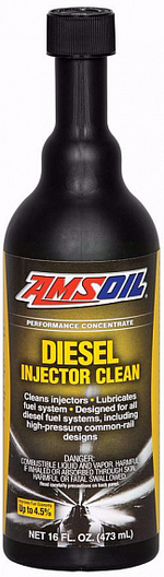 Присадка-очиститель инжектора AMSOIL Diesel Injector Clean - ADFCN Объем 0,473л.
