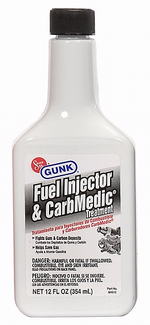 Присадка в бензин GUNK Fuel Injector & CarbMedic - M4912 Объем 0,354л.