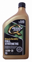 Объем 0,946л. QUAKER STATE Ultimate Durability 0W-20 - 550036735