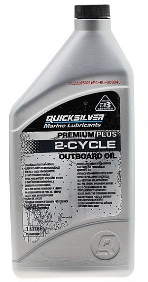 Объем 1л. QUICKSILVER Premium Plus 2-Cycle Outboard Oil TC-W3 - 92-858026QB1 - Автомобильные жидкости. Розница и оптом, масла и антифризы - KarPar Артикул: 92-858026QB1. PATRIOT.