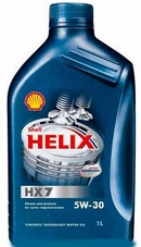 Объем 1л. SHELL Helix HX7 5W-30 - 550040292