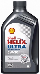 Объем 1л. SHELL Helix Ultra Professional AM-L 5W-30 - 550042563