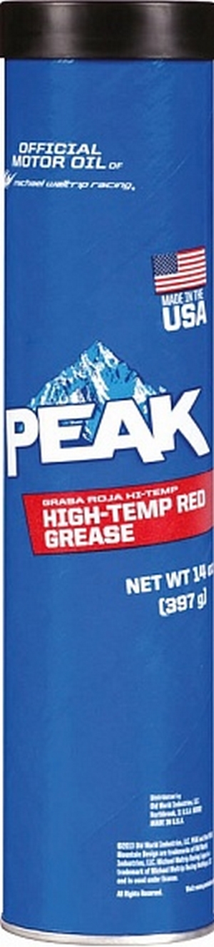 Объем 0,396кг Смазка PEAK High-Temperature Red Lithium Grease - 7020148 - Автомобильные жидкости. Розница и оптом, масла и антифризы - KarPar Артикул: 7020148. PATRIOT.