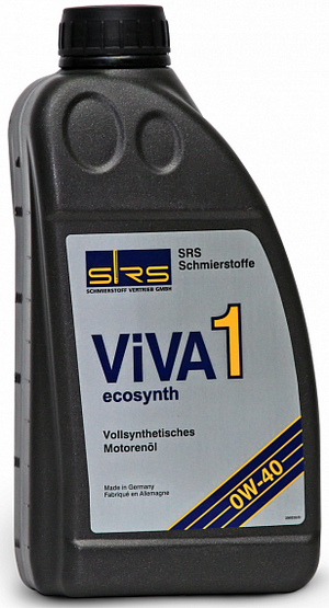 Объем 1л. SRS Viva 1 Ecosynth 0W-40 - 7213 - Автомобильные жидкости. Розница и оптом, масла и антифризы - KarPar Артикул: 7213. PATRIOT.