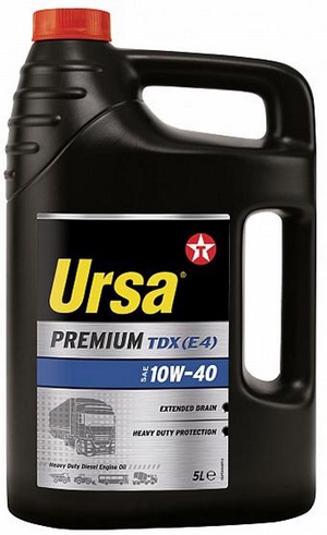 Объем 5л. TEXACO Ursa Premium TDX (E4) 10W-40 - 802970LGV - Автомобильные жидкости. Розница и оптом, масла и антифризы - KarPar Артикул: 802970LGV. PATRIOT.