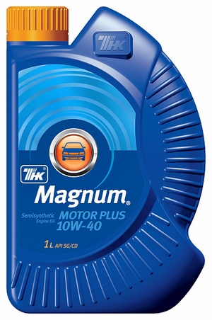 Объем 1л. ТНК Magnum Motor Plus 10W-40 - 40614332 - Автомобильные жидкости. Розница и оптом, масла и антифризы - KarPar Артикул: 40614332. PATRIOT.