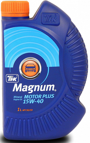 Объем 1л. ТНК Magnum Motor Plus 15W-40 - 40614432 - Автомобильные жидкости. Розница и оптом, масла и антифризы - KarPar Артикул: 40614432. PATRIOT.