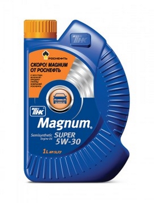 Объем 1л. ТНК Magnum Super 5W-30 - 40614832 - Автомобильные жидкости. Розница и оптом, масла и антифризы - KarPar Артикул: 40614832. PATRIOT.