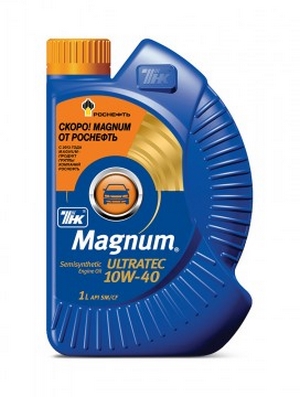 Объем 1л. ТНК Magnum Ultratec 10W-40 - 40615732 - Автомобильные жидкости. Розница и оптом, масла и антифризы - KarPar Артикул: 40615732. PATRIOT.