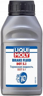 Тормозная жидкость LIQUI MOLY Brake Fluid DOT 5.1 - 3092/8061 Объем 0,25кг