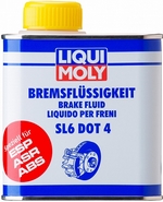 Тормозная жидкость LIQUI MOLY Bremsenflussigkeit SL6 DOT-4 - 3086 Объем 0,5л.