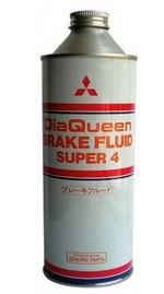 Тормозная жидкость MITSUBISHI Brake Fluid Super4 - MZ101244 Объем 0,5л.