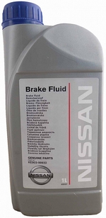 Тормозная жидкость NISSAN Brake Fluid DOT-4 - KE903-99932 Объем 1л.