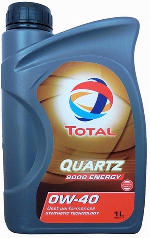 Объем 1л. TOTAL Quartz 9000 Energy 0W-40 - 195282 - Автомобильные жидкости. Розница и оптом, масла и антифризы - KarPar Артикул: 195282. PATRIOT.