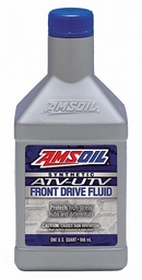 Объем 0,946л. Трансмиссионное масло AMSOIL Synthetic ATV/UTV Front Drive Fluid - AUFDQT