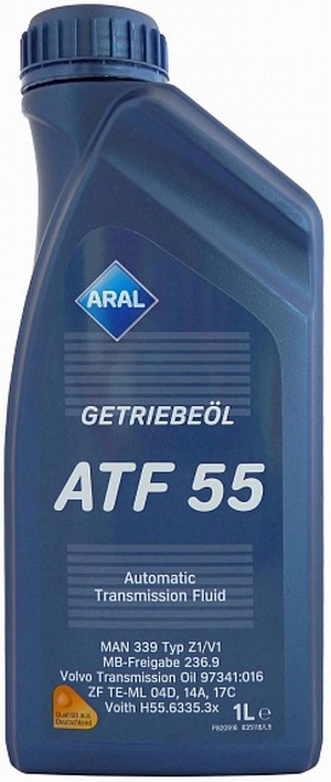 Объем 1л. Трансмиссионное масло ARAL Getriebeol ATF 55 - 14F84A - Автомобильные жидкости. Розница и оптом, масла и антифризы - KarPar Артикул: 14F84A. PATRIOT.