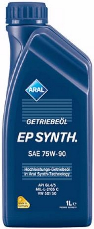 Объем 1л. Трансмиссионное масло ARAL Getriebeol EP Synth. 75W-90 - 25467 - Автомобильные жидкости. Розница и оптом, масла и антифризы - KarPar Артикул: 25467. PATRIOT.