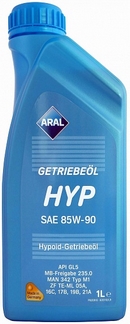 Объем 1л. Трансмиссионное масло ARAL Getriebeol Hyp 85W-90 - 15546B