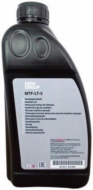 Объем 1л. Трансмиссионное масло BMW MTF-LT-5 - 83222156969 - Автомобильные жидкости. Розница и оптом, масла и антифризы - KarPar Артикул: 83222156969. PATRIOT.