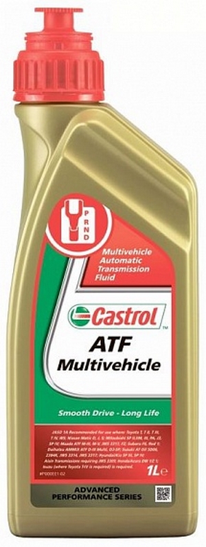 Объем 1л. Трансмиссионное масло CASTROL ATF Multivehicle - 154F33 - Автомобильные жидкости, масла и антифризы - KarPar Артикул: 154F33. PATRIOT.