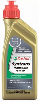 Объем 1л. Трансмиссионное масло CASTROL Syntrans Transaxle 75W-90 - 1557C3