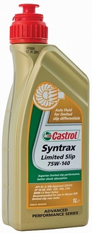 Объем 1л. Трансмиссионное масло CASTROL Syntrax Limited Slip 75W-140 - 1543CD