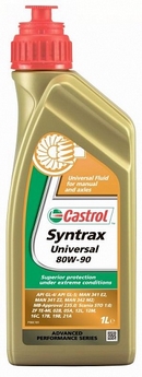 Объем 1л. Трансмиссионное масло CASTROL Syntrax Universal 80W-90 - 157F43
