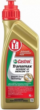 Объем 1л. Трансмиссионное масло CASTROL Transmax Dexron VI Mercon LV - 156CAA