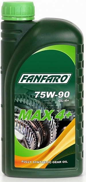 Объем 1л. Трансмиссионное масло FANFARO MAX 4+ SAE 75W-90 - 16820 - Автомобильные жидкости. Розница и оптом, масла и антифризы - KarPar Артикул: 16820. PATRIOT.