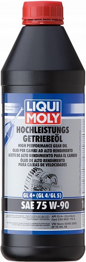 Объем 1л. Трансмиссионное масло LIQUI MOLY Hochleistungs-Getriebeoil 75W-90 - 3979 - Автомобильные жидкости, масла и антифризы - KarPar Артикул: 3979. PATRIOT.