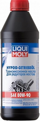 Объем 1л. Трансмиссионное масло LIQUI MOLY Hypoid-Getriebeoil 80W-90 - 3924