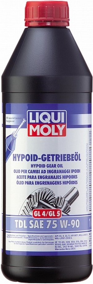 Объем 1л. Трансмиссионное масло LIQUI MOLY Hypoid-Getriebeoil TDL 75W-90 - 3945 - Автомобильные жидкости, масла и антифризы - KarPar Артикул: 3945. PATRIOT.