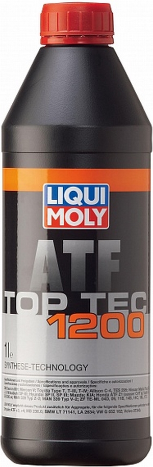 Объем 1л. Трансмиссионное масло LIQUI MOLY Top Tec ATF 1200 - 7502 - Автомобильные жидкости, масла и антифризы - KarPar Артикул: 7502. PATRIOT.